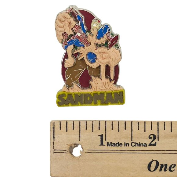 Universal Studios 2008 Spider-Man VS Sandman Limited Edition 500 3-D Pin Pinback - Picture 3 of 12